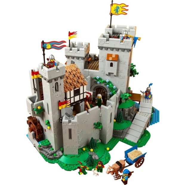 LEGO ICONS 10305 Zamek Rycerzy herbu Lew-9594649