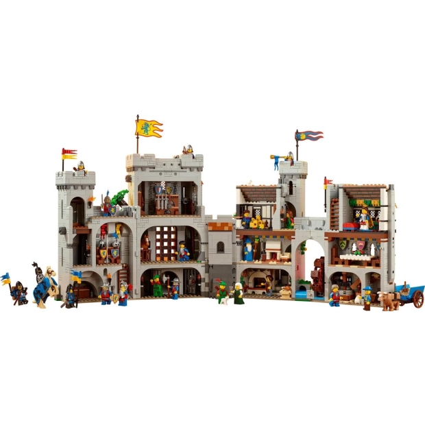 LEGO ICONS 10305 Zamek Rycerzy herbu Lew-9594650