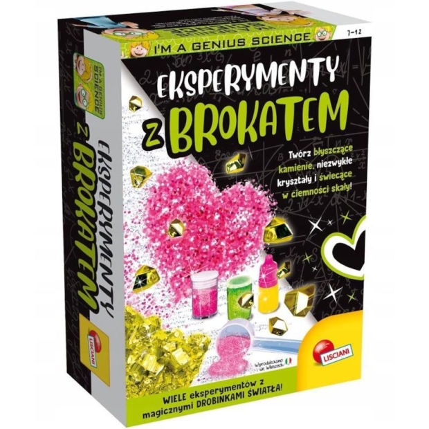 Mały Geniusz - Eksperymenty z brokatem