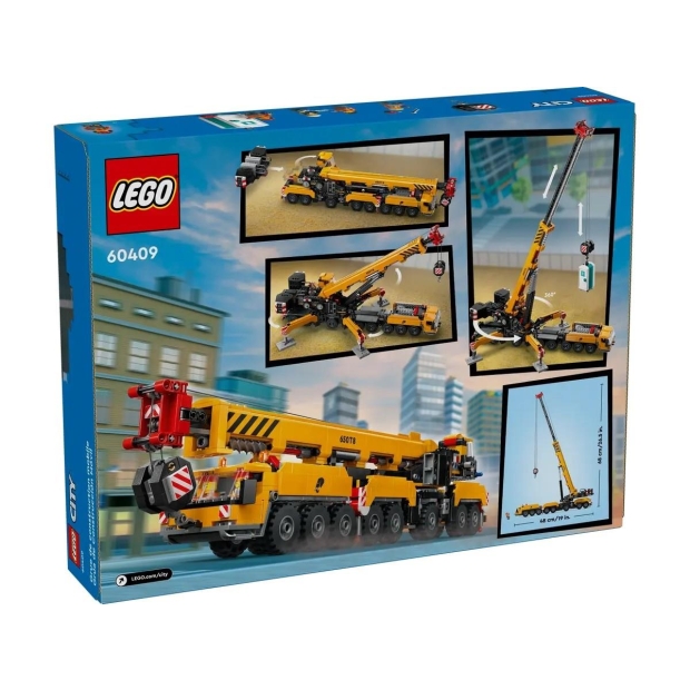 LEGO City 60409 Żółty ruchomy żuraw-9625232