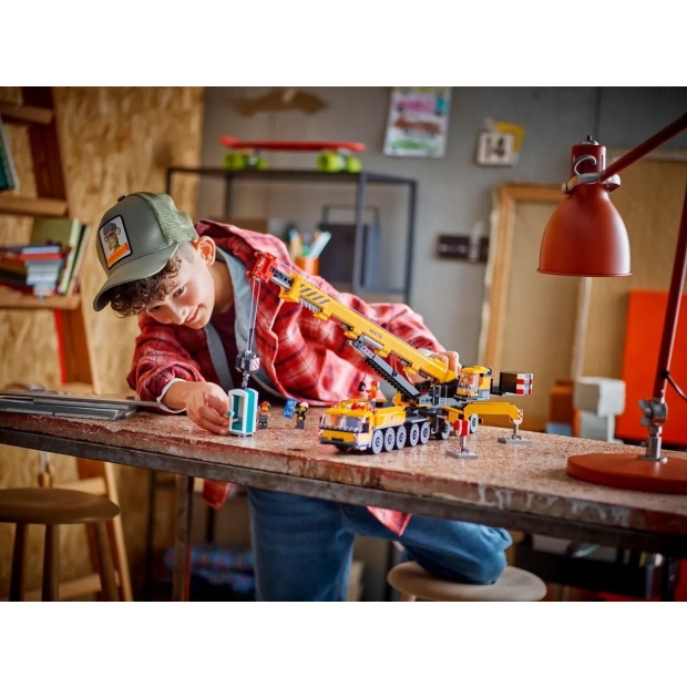 LEGO City 60409 Żółty ruchomy żuraw-9625238