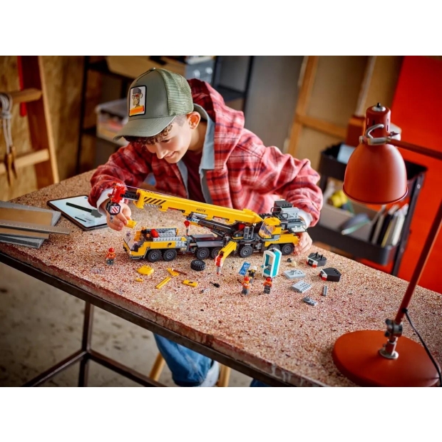 LEGO City 60409 Żółty ruchomy żuraw-9625240