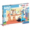 Clementoni Puzzle 104 el. Super Kolor Bluey