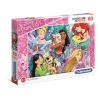 Clementoni Puzzle 60 elementów Super Kolor Princess