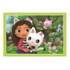 Clementoni Puzzle 4 w 1 Super Kolor Gabby's Dollhouse-9716224