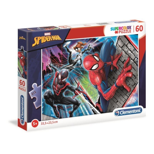 Clementoni Puzzle 60 elementów Super Kolor Spider-Man
