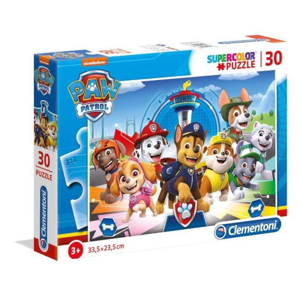 Clementoni Puzzle 30 elementów Super Kolor Paw Patrol
