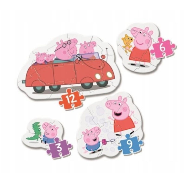 Clementoni Moje pierwsze puzzle Świnka Peppa-9716233
