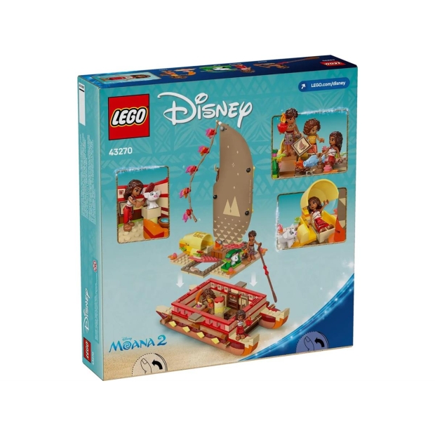 LEGO DISNEY PRINCESS 43270 Kajakowa przygoda Vaiany-9738726