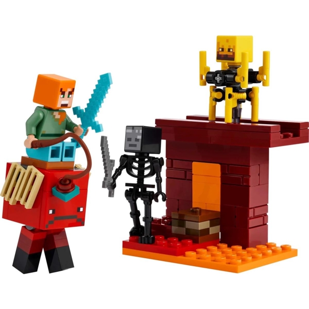 LEGO MINECRAFT 21266 Bitwa na moście Netheru-9738793