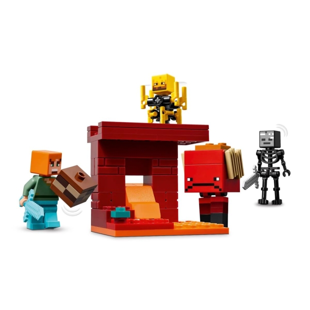 LEGO MINECRAFT 21266 Bitwa na moście Netheru-9738794
