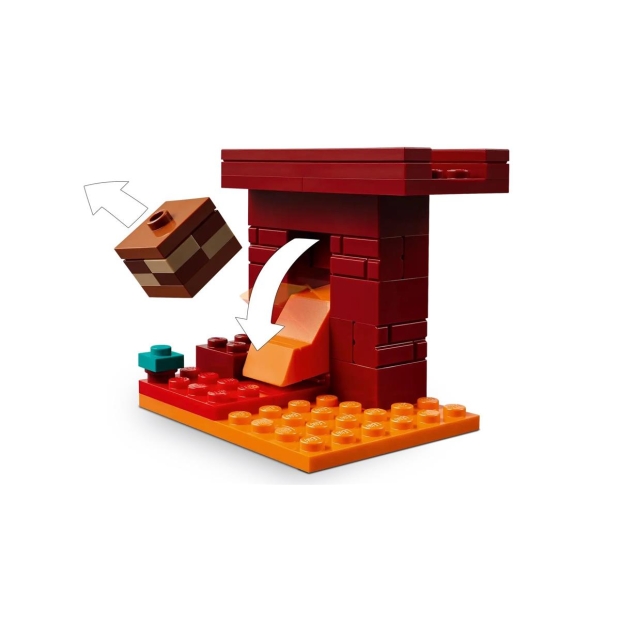 LEGO MINECRAFT 21266 Bitwa na moście Netheru-9738795