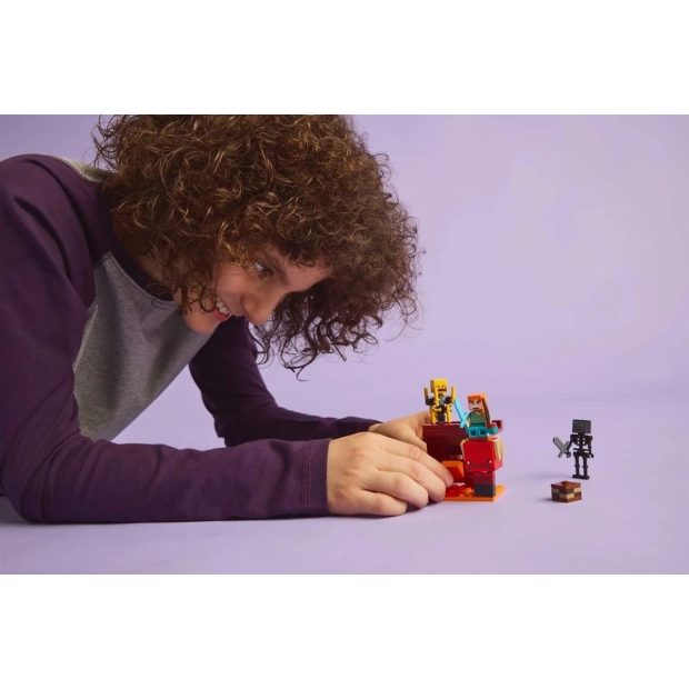 LEGO MINECRAFT 21266 Bitwa na moście Netheru-9738798