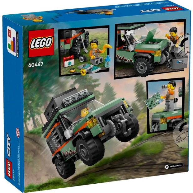 LEGO CITY 60447 Górska ciężarówka terenowa 4x4-9756753