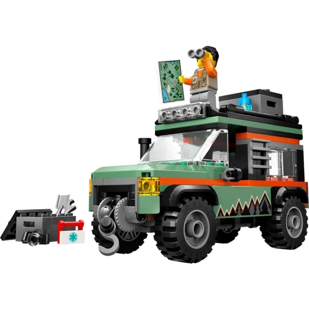 LEGO CITY 60447 Górska ciężarówka terenowa 4x4-9756754