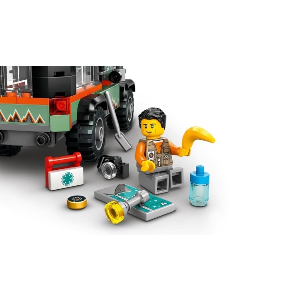 LEGO CITY 60447 Górska ciężarówka terenowa 4x4-9756757