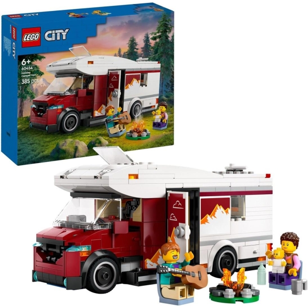 LEGO CITY 60454 Wakacyjny kamper pełen przygód