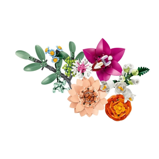LEGO ICONS 10342 Botanicals - Piękny bukiet różowych kwiatów-9757015