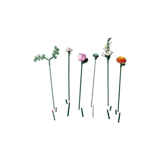 LEGO ICONS 10342 Botanicals - Piękny bukiet różowych kwiatów-9757016