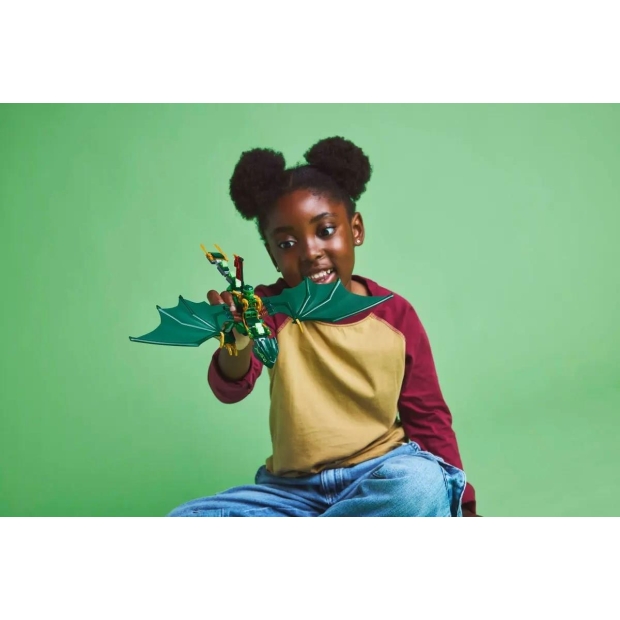 LEGO NINJAGO 71829 Zielony leśny smok Lloyda-9757172