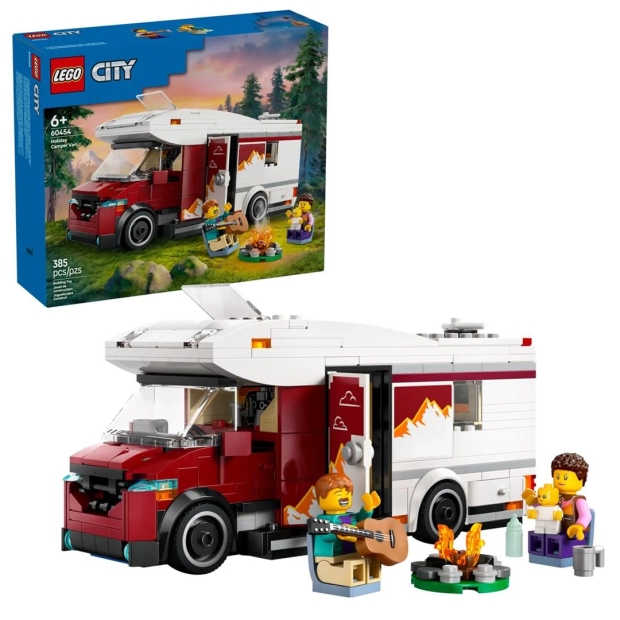 LEGO CITY 60454 Wakacyjny kamper pełen przygód-9785198