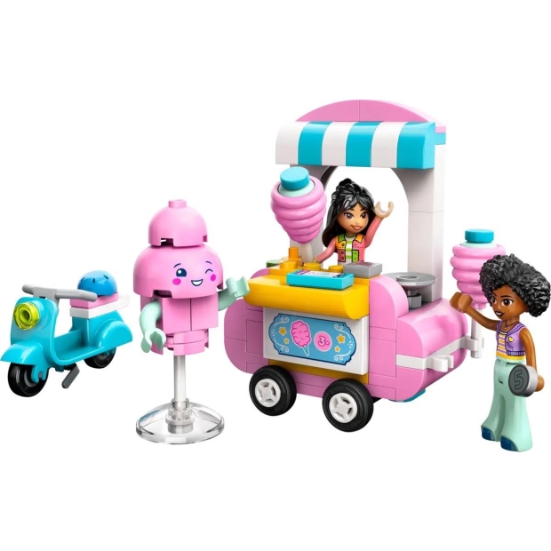LEGO FRIENDS 42643 Stoisko z watą cukrową i skuter-9785433