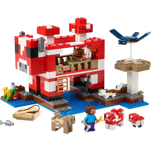 LEGO MINECRAFT 21270 Dom grzybowej krowy-9785508