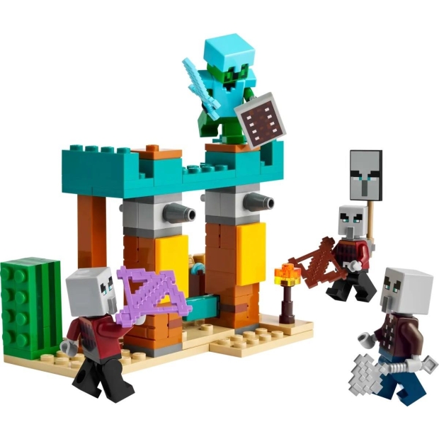 LEGO MINECRAFT 21267 Pustynny patrol złosadników-9785613