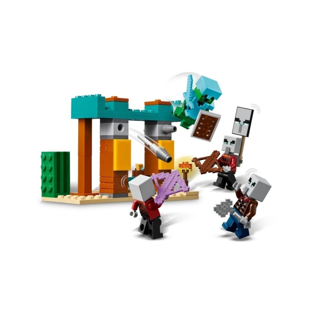 LEGO MINECRAFT 21267 Pustynny patrol złosadników-9785615