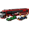 LEGO CITY 60445 F1 Ciężarówka z bolidami RB20 i AMR24 F1-9881016